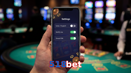 Game list for 518Bet app section