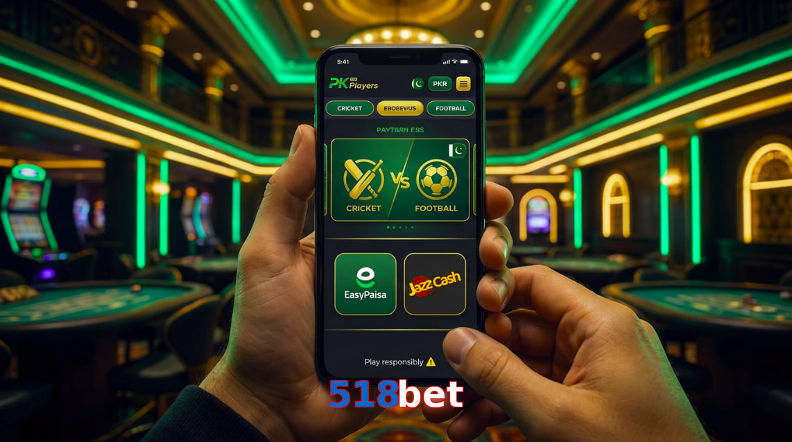 Payment and PKR controls in 518Bet